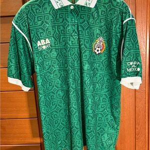 Abas Green Patterned Men’s Soccer Jersey